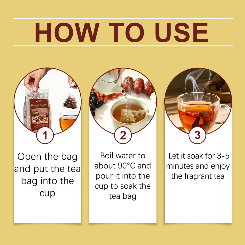 Ginseng Liubao Qixue Health Tea Rooted & Regenerative: Sustainable Foods for the Future Rooted & Regenerative: Sustainable Foods for the Future Health & Welness Rooted Regenerative: Sustainable Foods for the Future