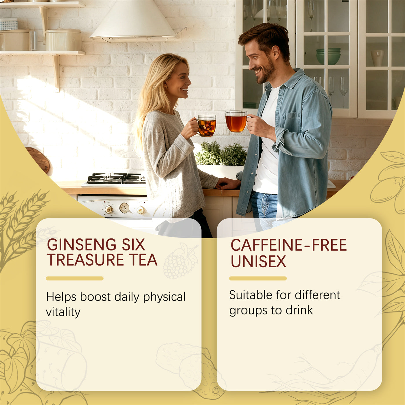 Ginseng Liubao Qixue Health Tea Rooted & Regenerative: Sustainable Foods for the Future Rooted & Regenerative: Sustainable Foods for the Future Health & Welness Rooted Regenerative: Sustainable Foods for the Future