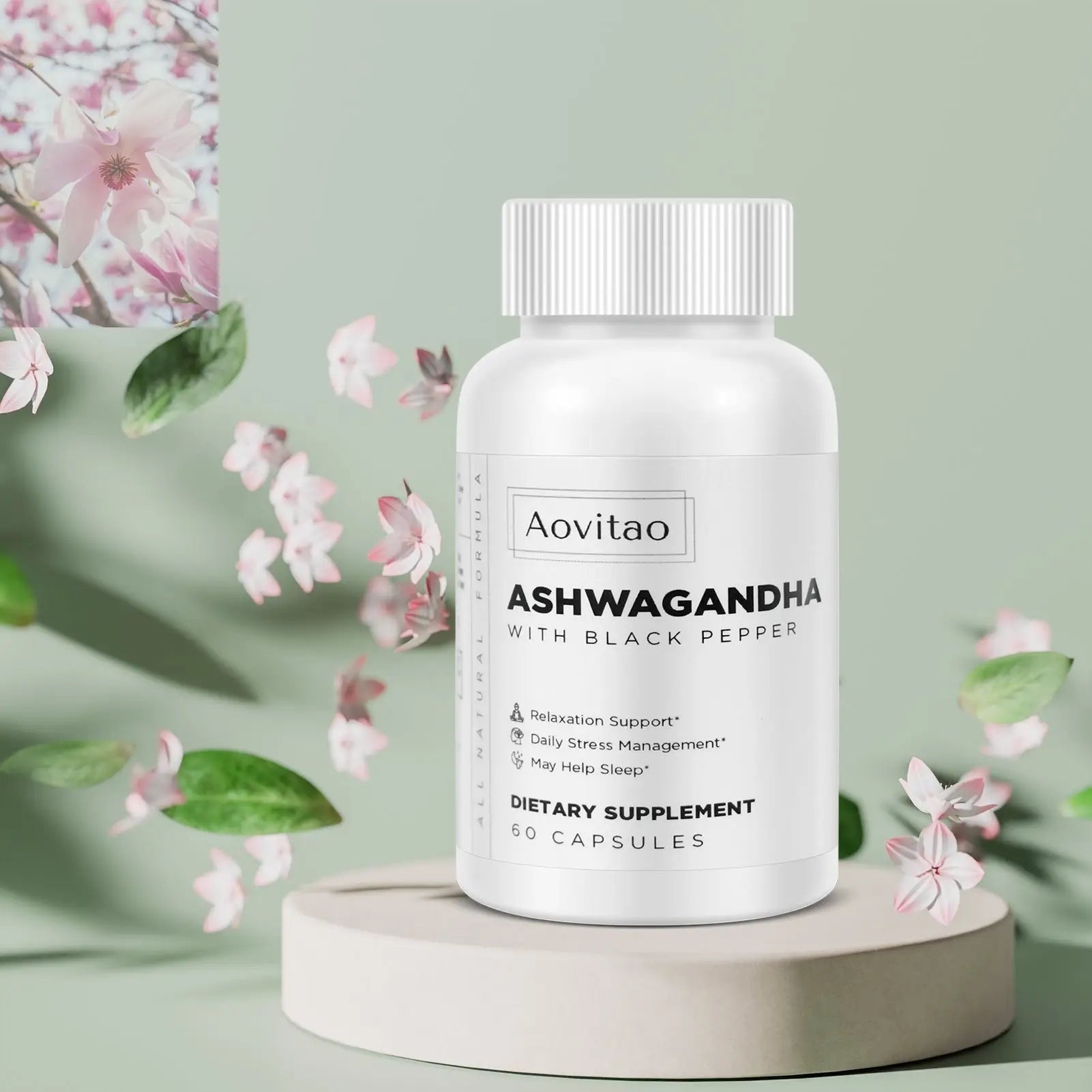 Ashwagandha Supplements Capsules Vegan Stress Relief Immune Support Supplement Balanced Energy Levels And Mood Organic - Rooted & Regenerative: Sustainable Foods for the Future Rooted & Regenerative: Sustainable Foods for the Future Health & Welness