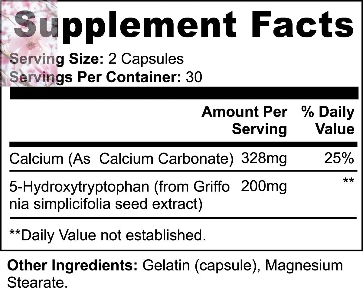 5-HTP Supplement Boost Serotonin For Better Sleep, Mood, And Anxiety Relief - Rooted Regenerative: Sustainable Foods for the Future