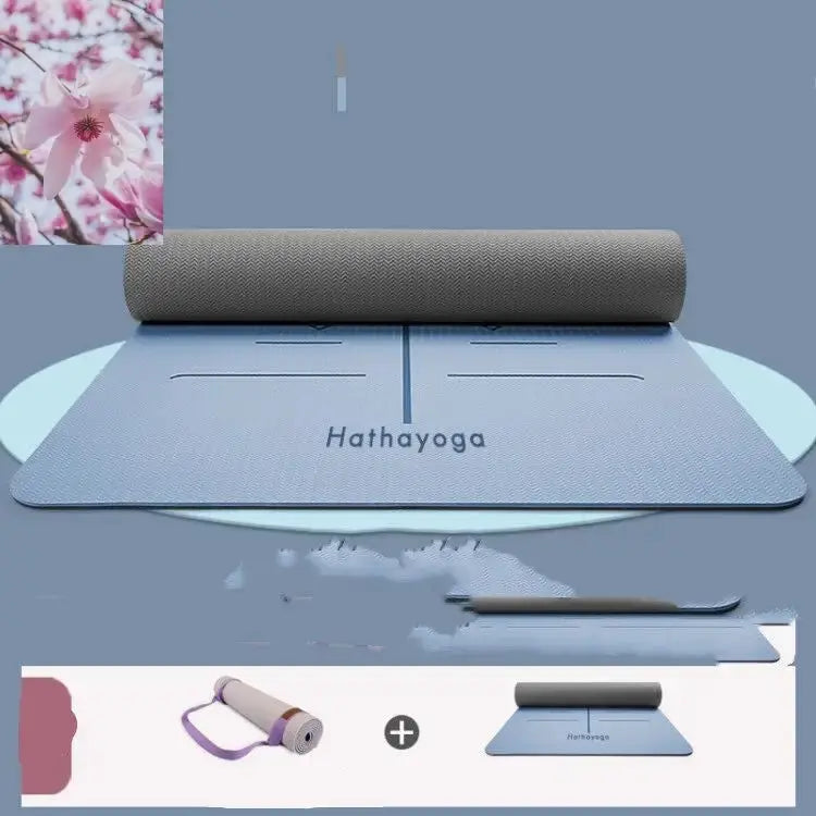 Fitness Exercise Mat for Beginners Non-Slip Yoga mat - Rooted Regenerative: Sustainable Foods for the Future Rooted & Regenerative: Sustainable Foods for the Future Blue Rooted & Regenerative: Sustainable Foods for the Future Rooted Regenerative: Sustainable Foods for the Future Rooted Regenerative: Sustainable Foods for the Future Rooted Regenerative: Sustainable Foods for the Future Rooted Regenerative: Sustainable Foods for the Future Health & Welness