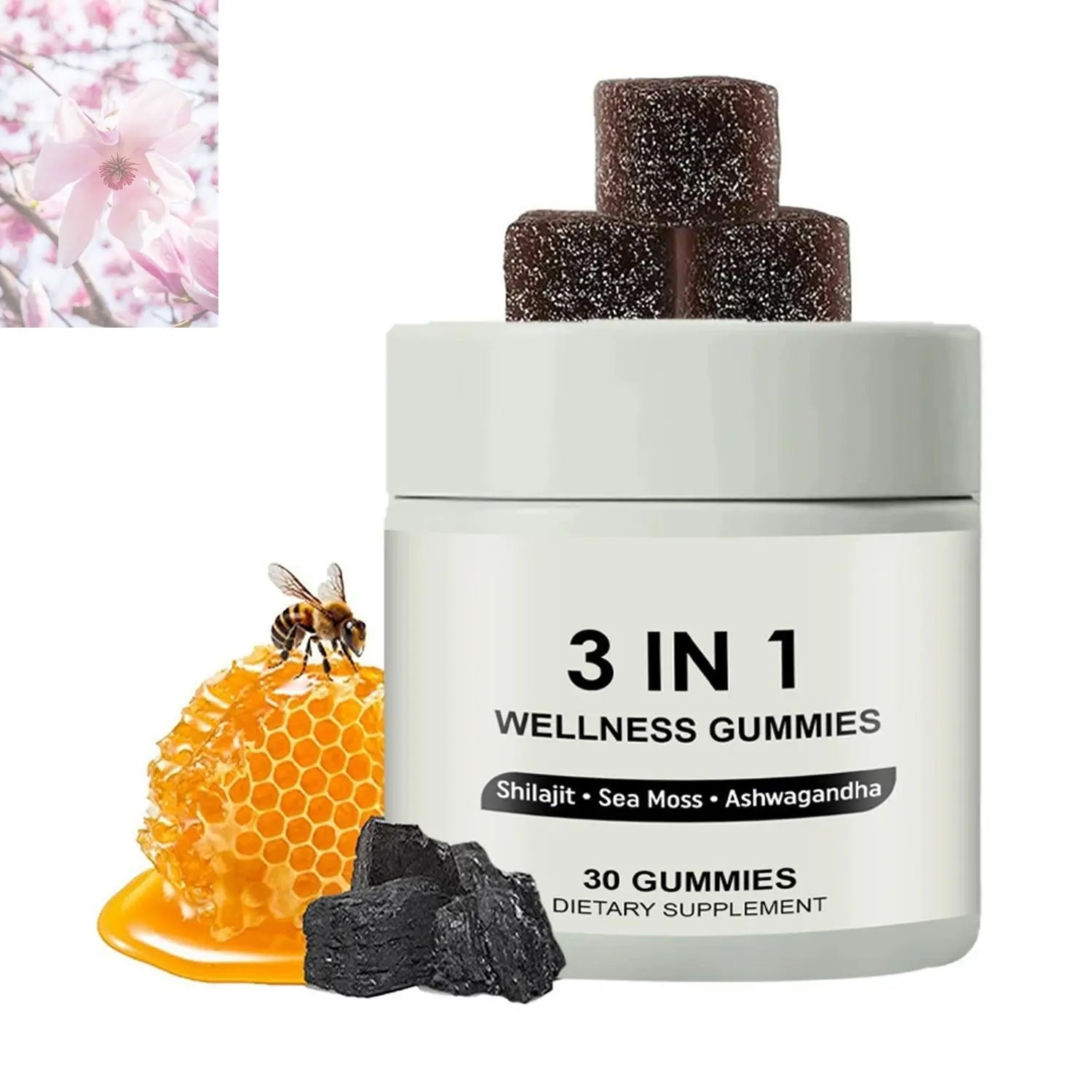 3 In 1 WELLNESS GUMMIES - Rooted Regenerative: Sustainable Foods for the Future