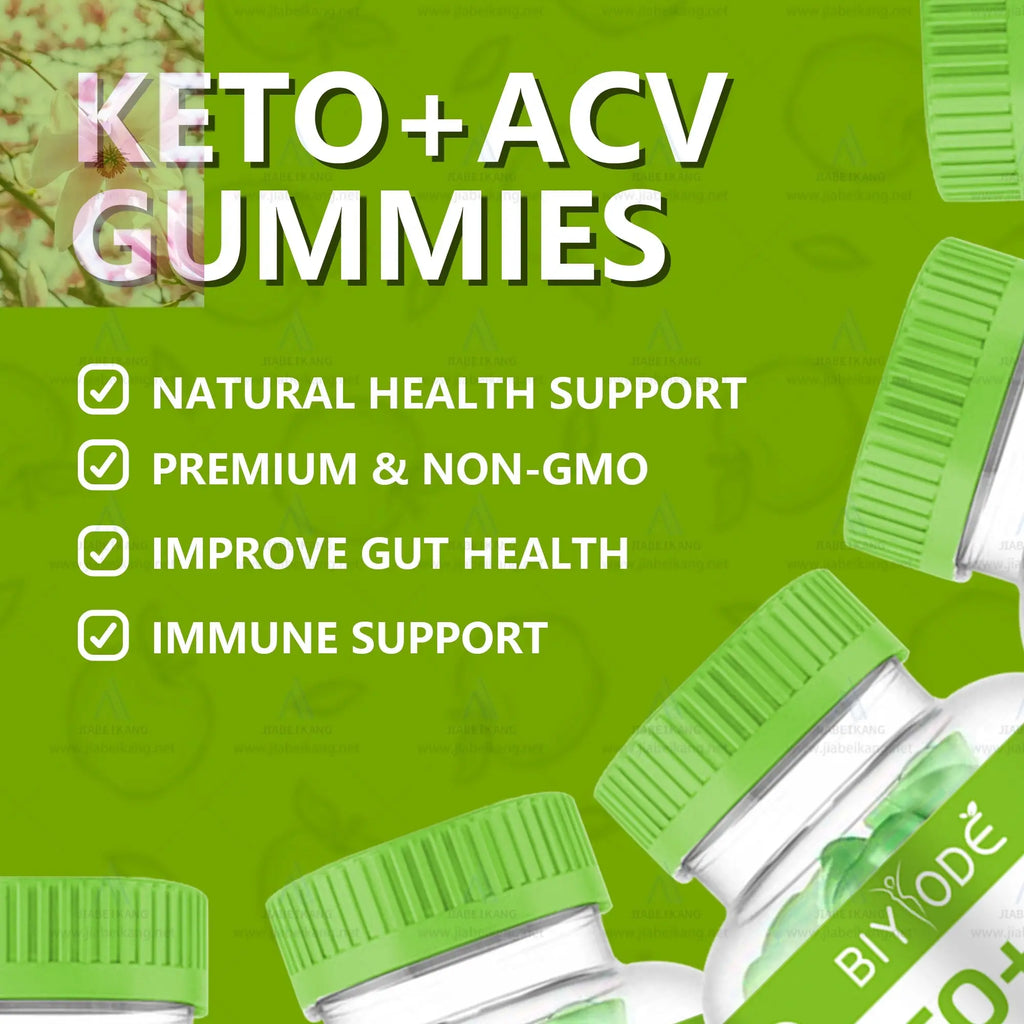 Biyode OEM ODM Keto Gummies Cider Vinegar ACV Bear Gummies Custom Vitamins Supplements - Rooted Regenerative: Sustainable Foods for the Future