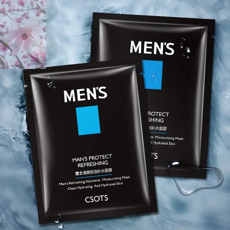Men's Oil Control And Water Supplement Invisible Boxed Mask - Rooted Regenerative: Sustainable Foods for the Future