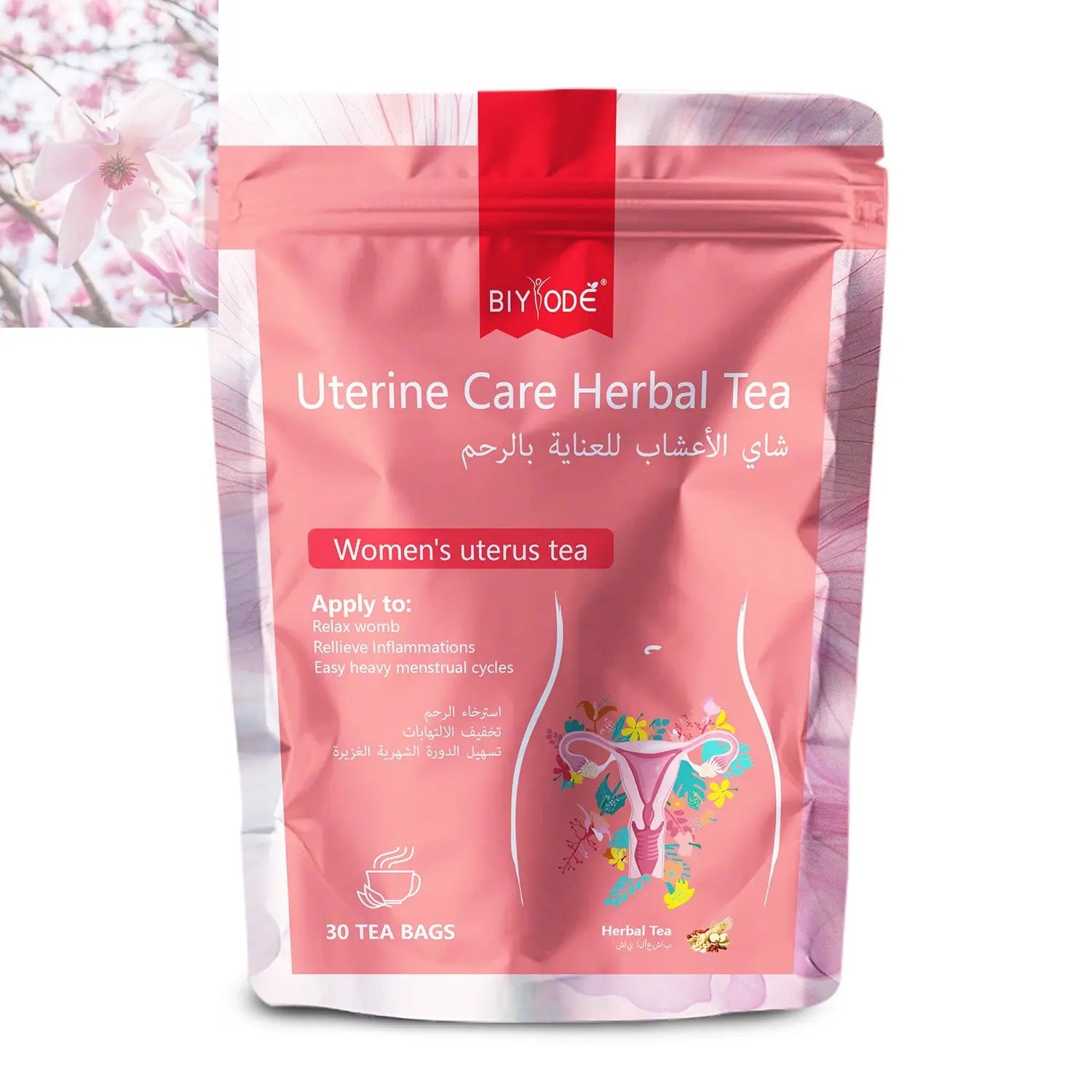 Wholesale Uterine Care Herbal Tea Herbal Supplement OEM ODM Women's Herbal Wellness Tea Daily Nourishment Balance Support GMP COA HALAL - Rooted Regenerative: Sustainable Foods for the Future