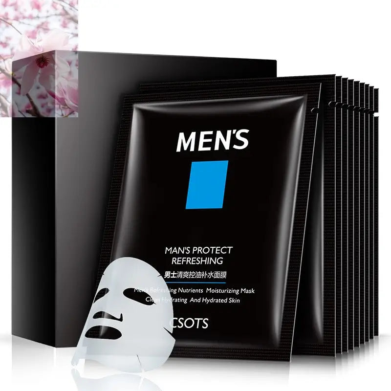 Men's Oil Control And Water Supplement Invisible Boxed Mask - Rooted Regenerative: Sustainable Foods for the Future