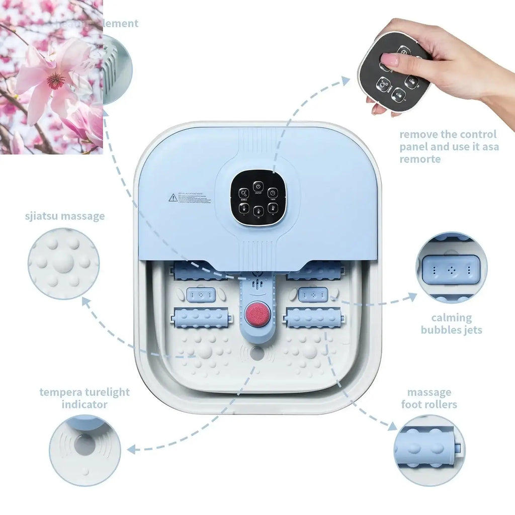 Electric Collapsible Foot Spa With Heat, Foot Massager Rooted & Regenerative: Sustainable Foods for the Future