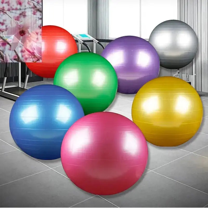 Yoga Ball Fitness Beginner Children Exercise More Gymnastics Glossy Ball - Rooted Regenerative: Sustainable Foods for the Future Rooted & Regenerative: Sustainable Foods for the Future 