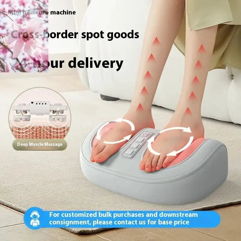 Cross-border Foot Massager Mini Heating Hot Compress Massager Rooted & Regenerative: Sustainable Foods for the Future