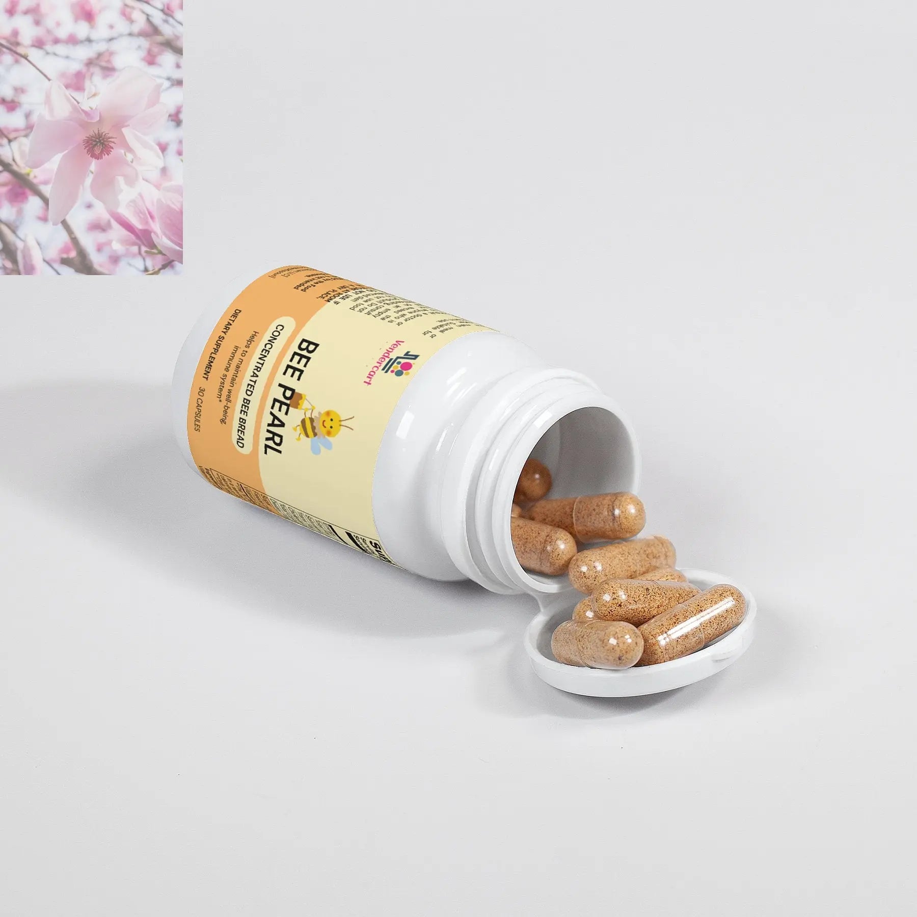 Bee Pearl Capsules Natural Immunity, Energy, And Skin Health Support - Rooted Regenerative: Sustainable Foods for the Future