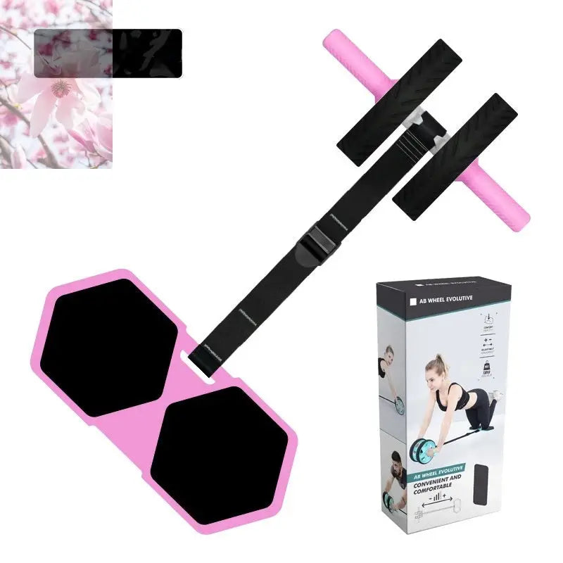 Abdominal Wheel Household Automatic Rebound Fitness Equipment - Rooted Regenerative: Sustainable Foods for the Future