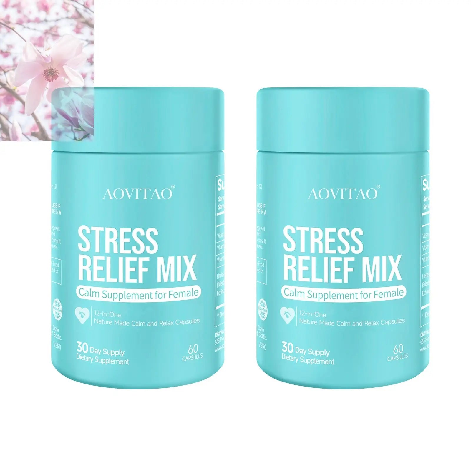 Ashwagandha For Women Supplement With L-Theanine Magnesium, Stress Relief, Focus And Relaxation Support Anxiery Pill - Rooted Regenerative: Sustainable Foods for the Future