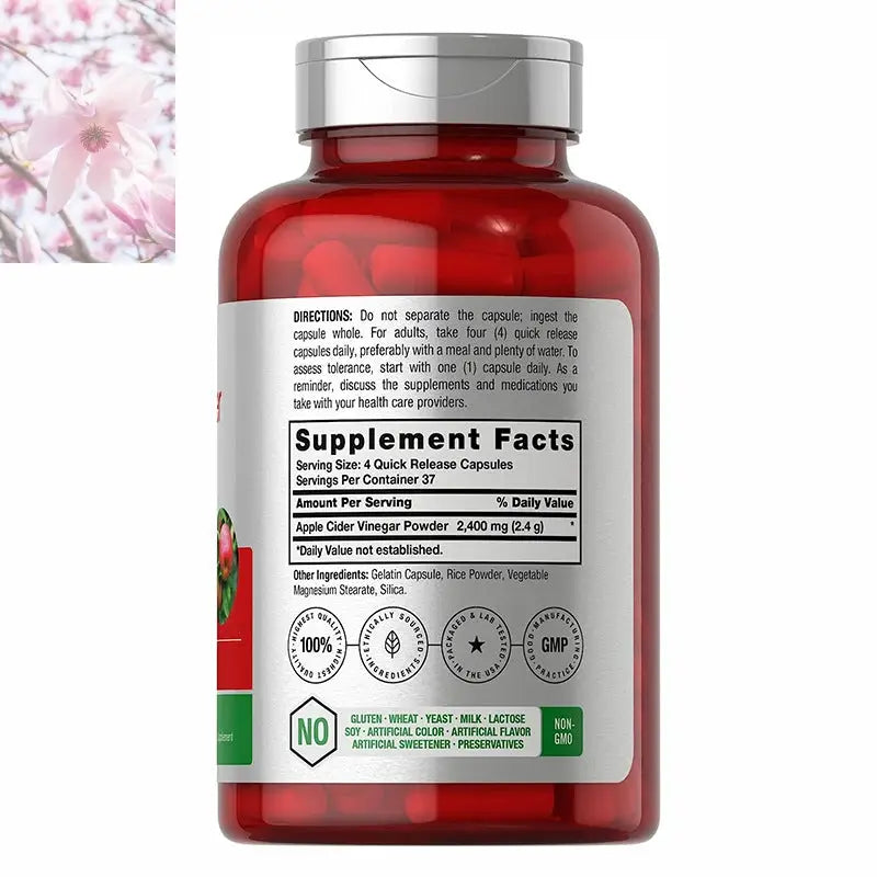 Health Vinegar Capsules - Rooted Regenerative: Sustainable Foods for the Future