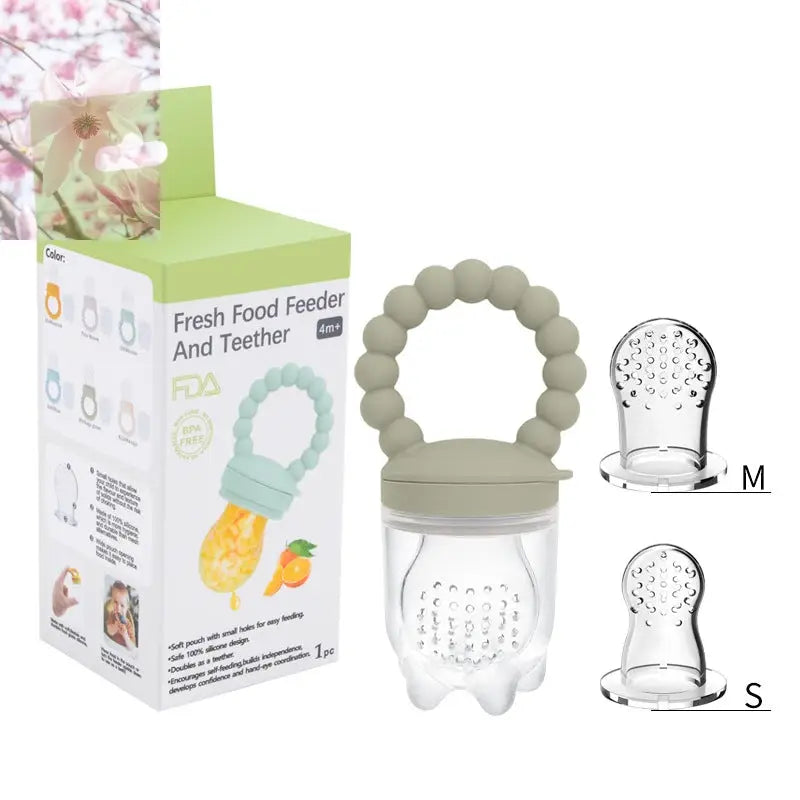 Baby Pacifier Fruit And Vegetable Bite Supplement - Rooted Regenerative: Sustainable Foods for the Future