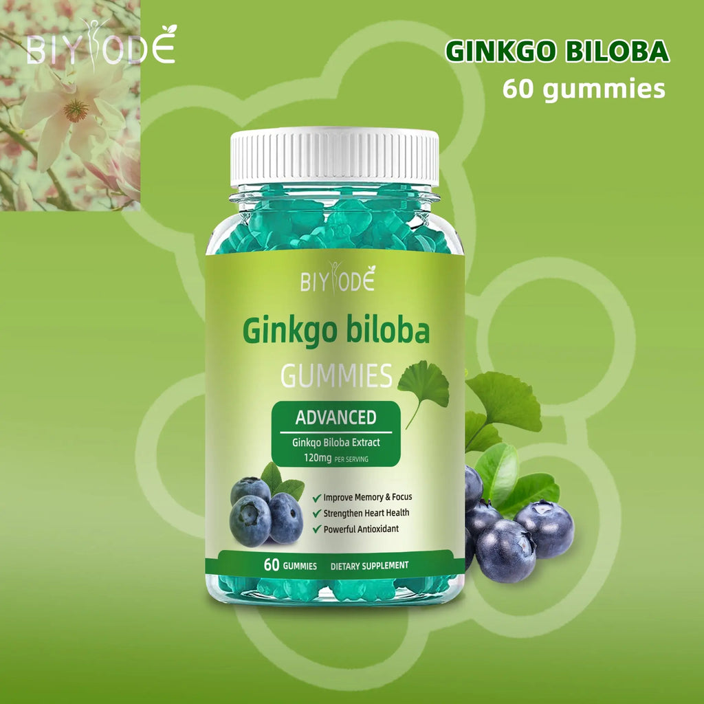 Fast Shipping Ready Stock Wholesale Herbal Supplements Ginkgo Biloba Gummies For Memory & Focus Support - Rooted Regenerative: Sustainable Foods for the Future