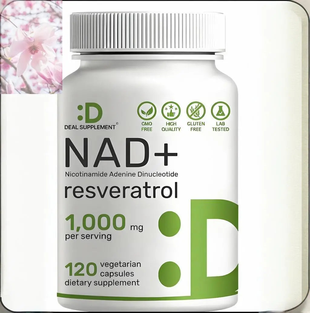 In Stock, Cross-border NAD Resveratrol Supplement Nicotinamide And Resveratrol 120 Capsules - Rooted Regenerative: Sustainable Foods for the Future