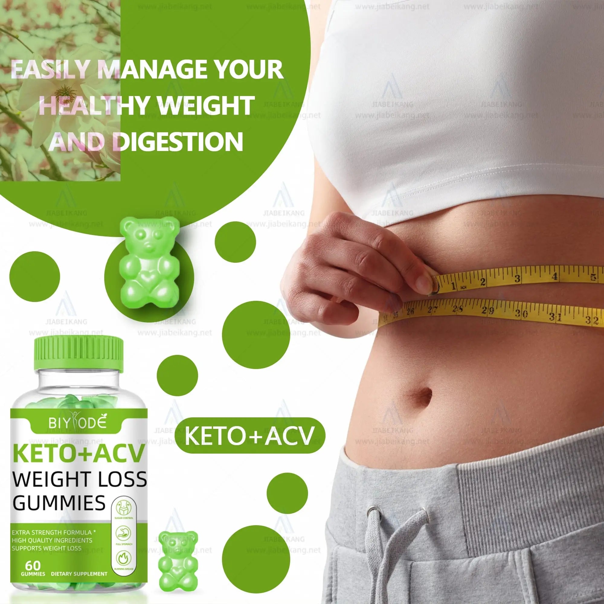 Biyode OEM ODM Keto Gummies Cider Vinegar ACV Bear Gummies Custom Vitamins Supplements - Rooted Regenerative: Sustainable Foods for the Future