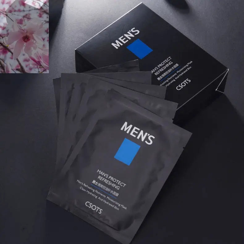 Men's Oil Control And Water Supplement Invisible Boxed Mask - Rooted Regenerative: Sustainable Foods for the Future