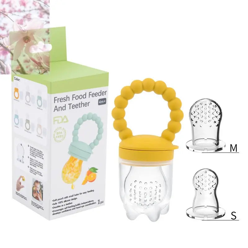 Baby Pacifier Fruit And Vegetable Bite Supplement - Rooted Regenerative: Sustainable Foods for the Future