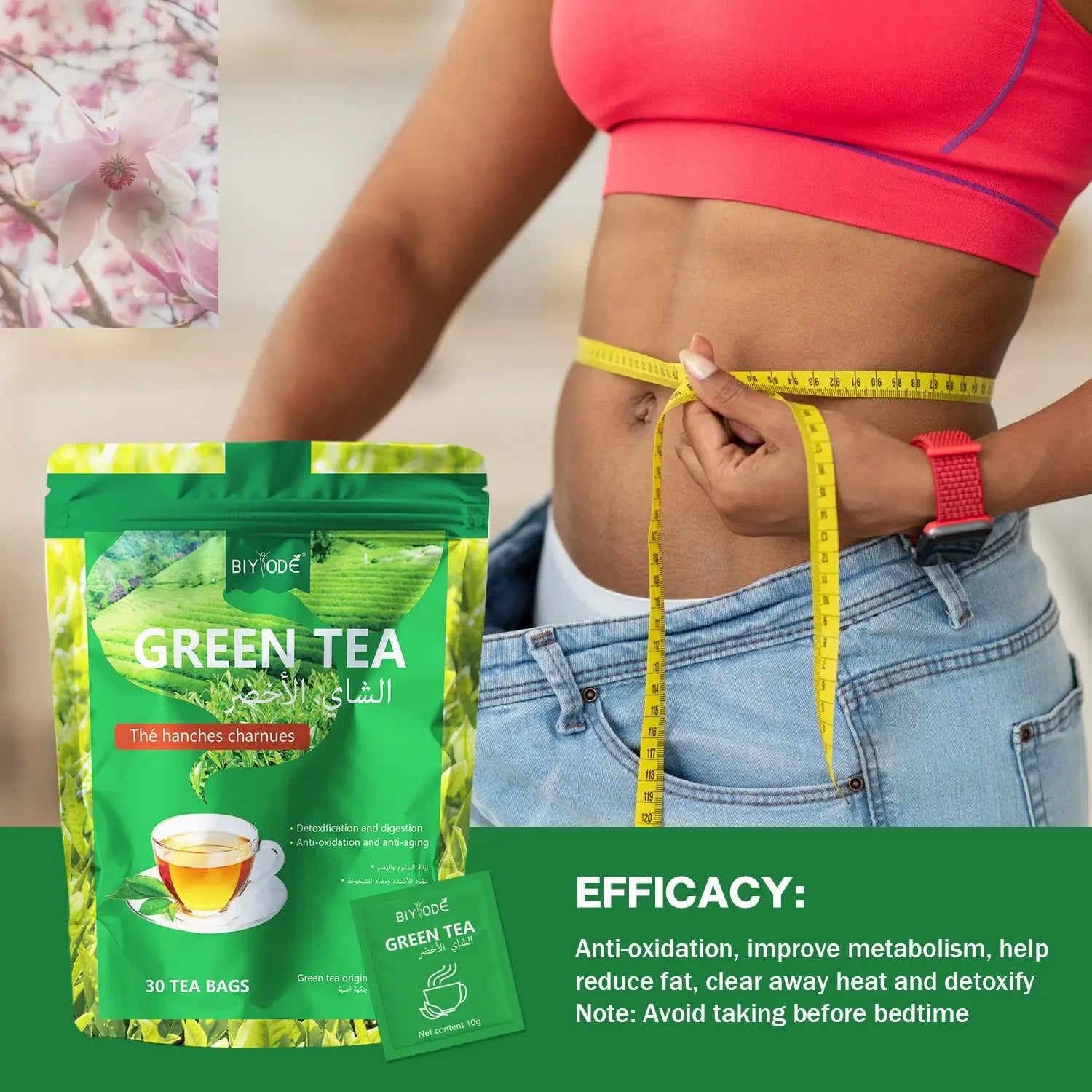 Custom Formula Green Tea Bag Herbal Supplements Manufacturer OEM ODM Certified GMP HALAL COA Wholesale Health Care Tea Product - Rooted & Regenerative: Sustainable Foods for the Future Rooted & Regenerative: Sustainable Foods for the Future Health & Welness