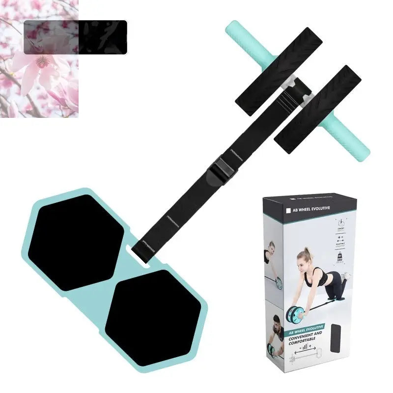 Abdominal Wheel Household Automatic Rebound Fitness Equipment - Rooted Regenerative: Sustainable Foods for the Future