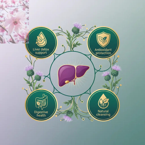 Liver Health Supplement Support Milk Thistle Capsules - Rooted & Regenerative: Sustainable Foods for the Future