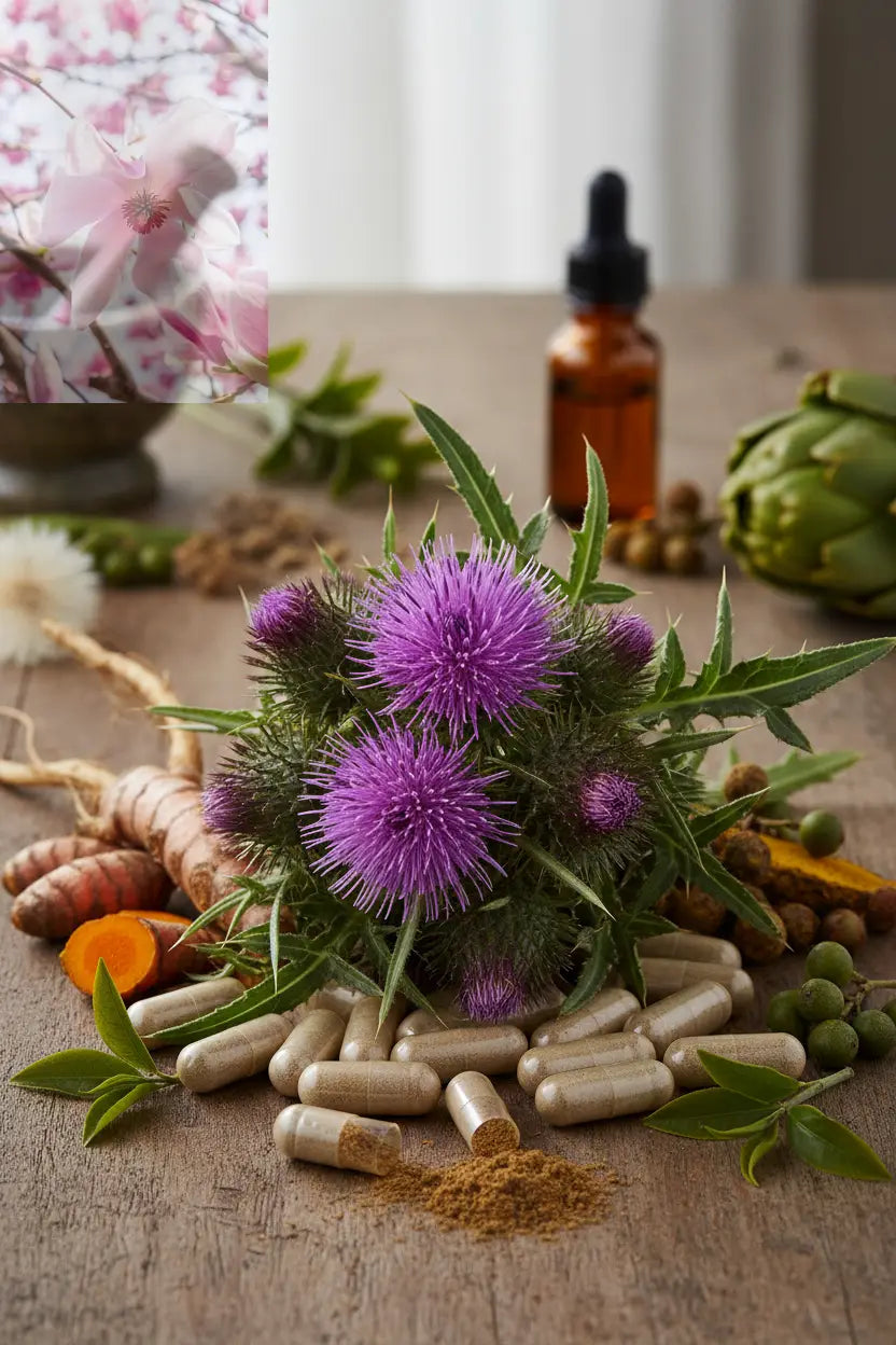 Liver Health Supplement Support Milk Thistle Capsules - Rooted & Regenerative: Sustainable Foods for the Future